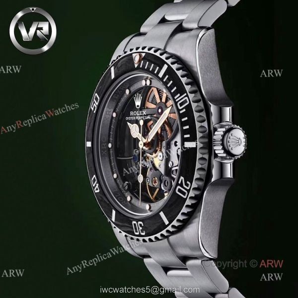 New Andrea Pirlo Project Skeleton Rolex Submariner Replica Watches 1