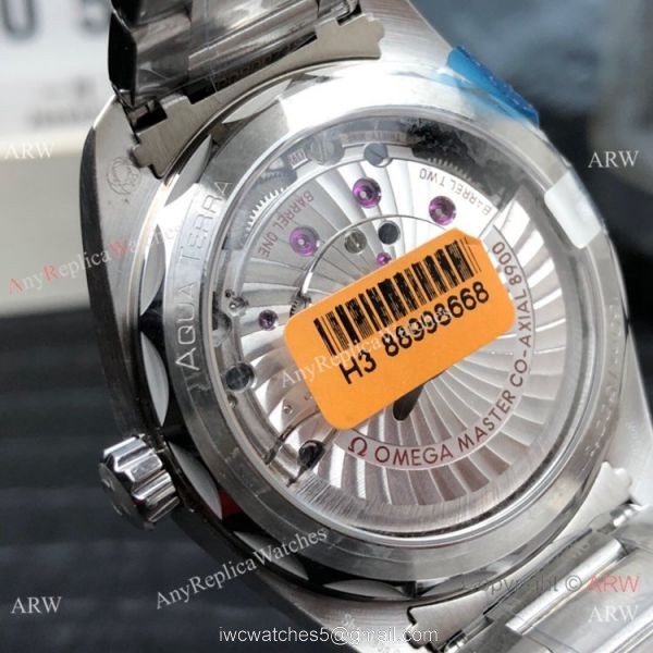 (VS) Swiss Omega Seamaster 150m Aqua Terra Master Watch Stainless Steel 1