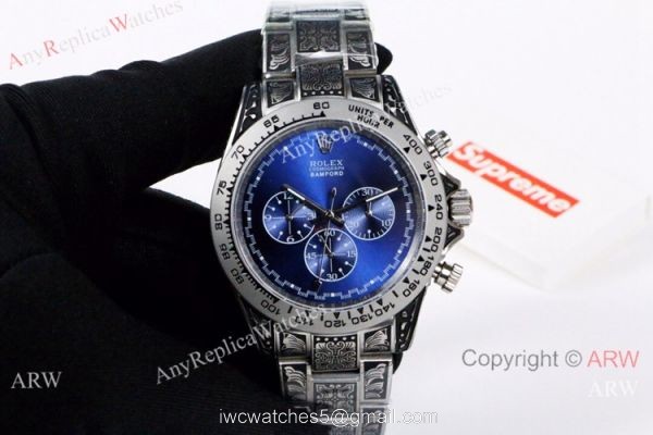 Copy Rolex Daytona Bamford SS White Dial Mens Watch Vintage Style 1