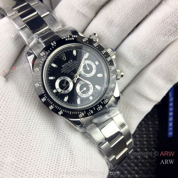 Best Quality Rolex Daytona Blue Dial Replica Watches Stainless Steel 40mm 1