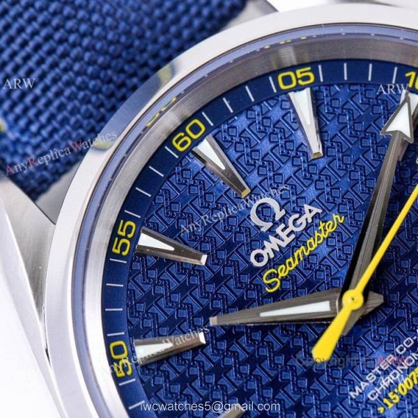 VSF Omega Seamaster 15007 Gauss Blue Dial Watch 8500 Movement 1