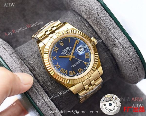 Replica Rolex Datejust II Blue Dial Gold Jubilee Watch NEW UPGRADED 1