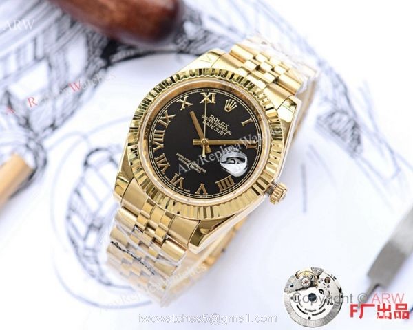 NEW UPGRADED Rolex Datejust 2 Yellow Gold Jubilee Watch AAA Replica 1