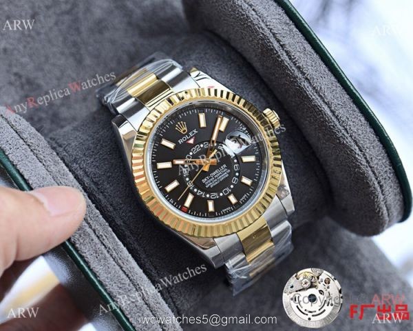 NEW UPGRADED Rolex Sky-Dweller Yellow Gold Watches 41mm 1