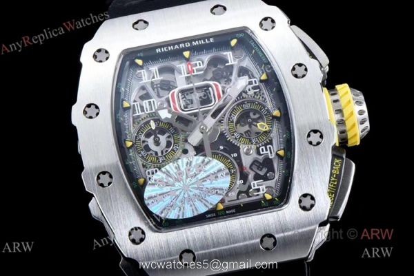 Swiss Replica KV Richard Mille RM 11-03 Flyback Chronograph Automatic Watch 1