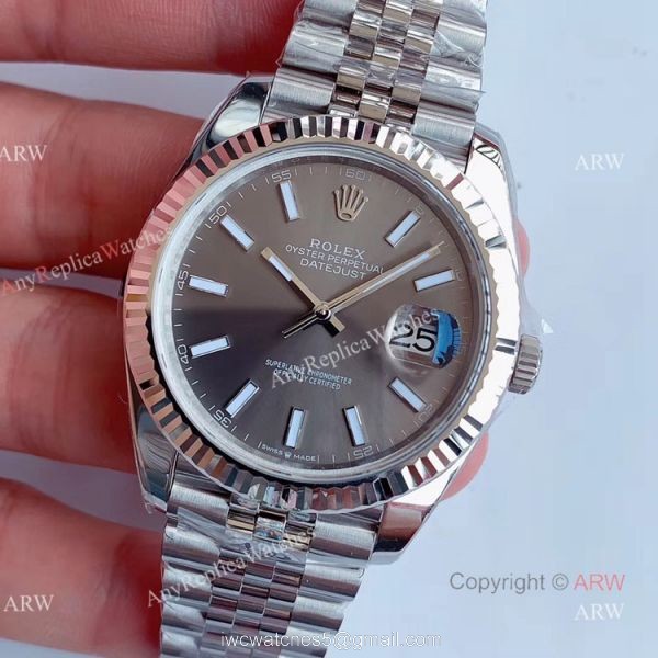 AR Factory V3 Replica Rolex Datejust 41 Rhodium Dial Rolex 126334 Jubilee Watch 1
