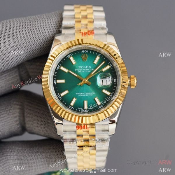 Swiss Quality Rolex Datejust ii 41mm Watch Two Tone Jubilee Strap Citizen 8215 Movement 1