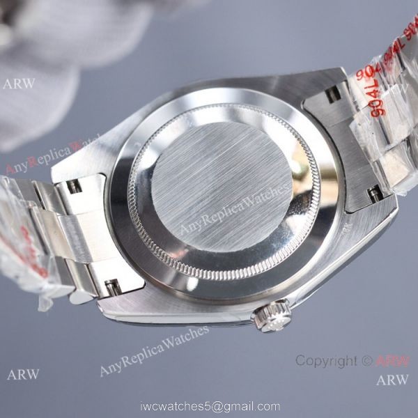 Swiss Quality Clone Rolex Day date II 41 Ice Blue Dial Watch Citizen 8215 1