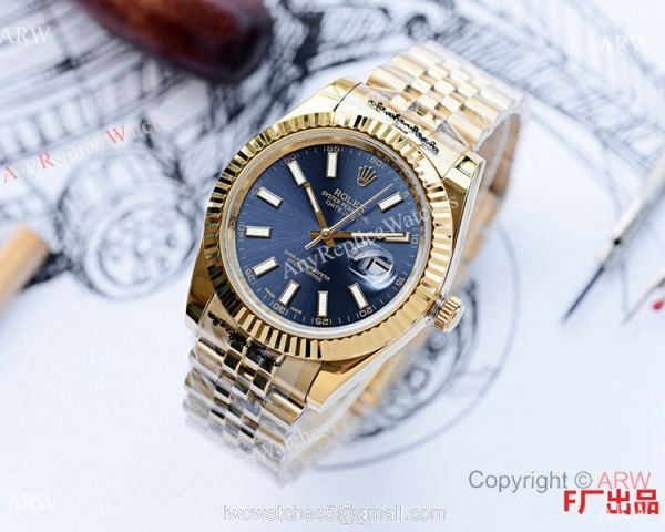 NEW UPGRADED Copy Rolex Datejust 2 Yellow Gold Watches 41mm 1