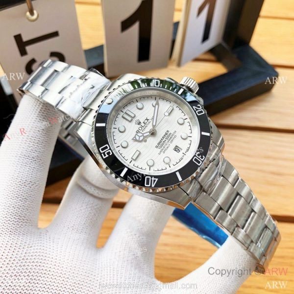 Rolex Submariner Date Copy Watches Two Tone Black Ceramic Bezel 40mm 1