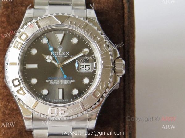 VR Factory Rolex Yacht Master Dark Rhodium Swiss Replia Watches 1