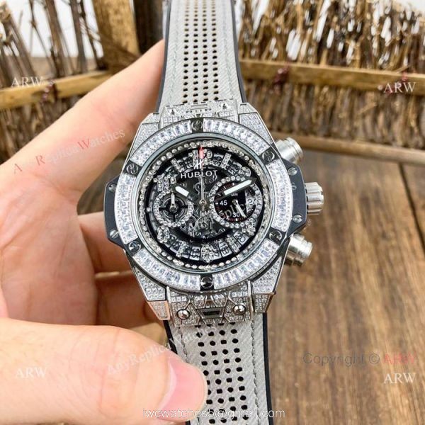 AAA Replica Hublot Big Bang Unico Sapphire Iced Out Watches 1
