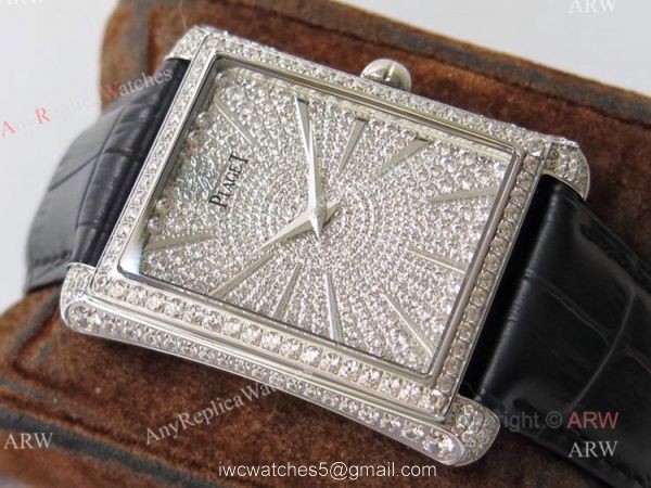 Piaget Emperador Full Diamond Mens Replica Watches 1