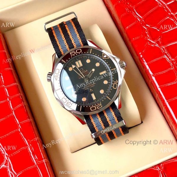 New Arrival!! Omega Seamaster No Time To Die Watch Nato Strap 1