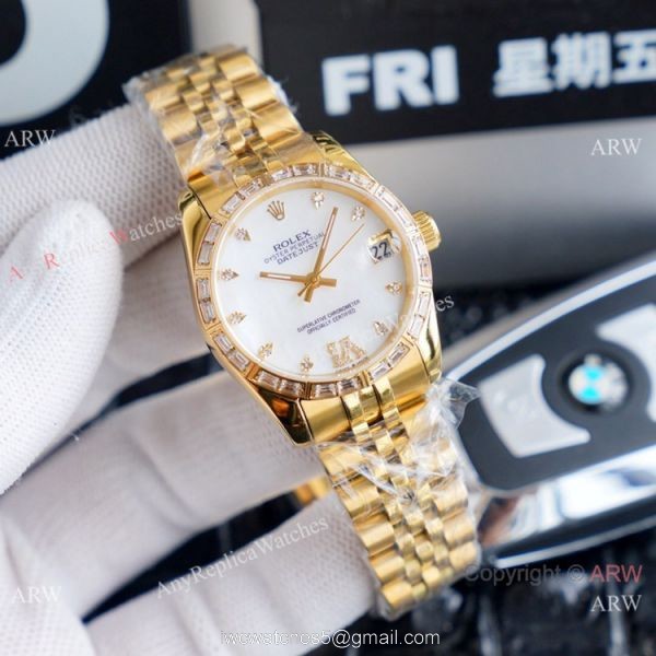 New Style Rolex Datejust Lady Watch Two Tone MOP Dial 1