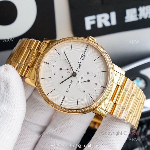 New Piaget Altiplano Diamond Yellow Gold Swiss Knockoff Watch 1