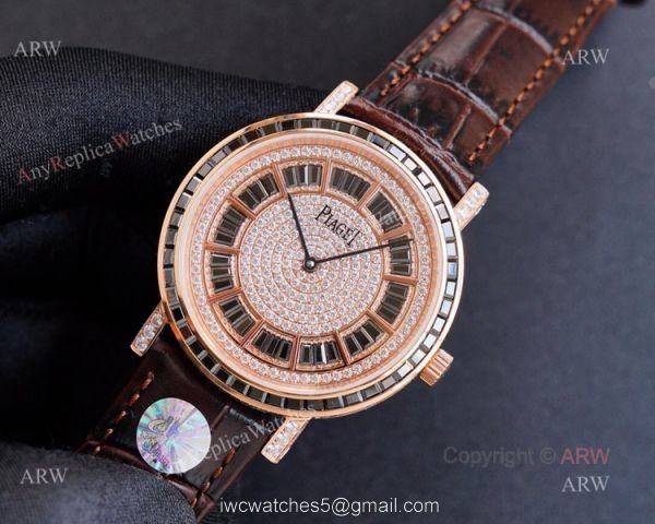 New Rose Gold Piaget Altiplano Diamond Watch 41mm Best Replica 1