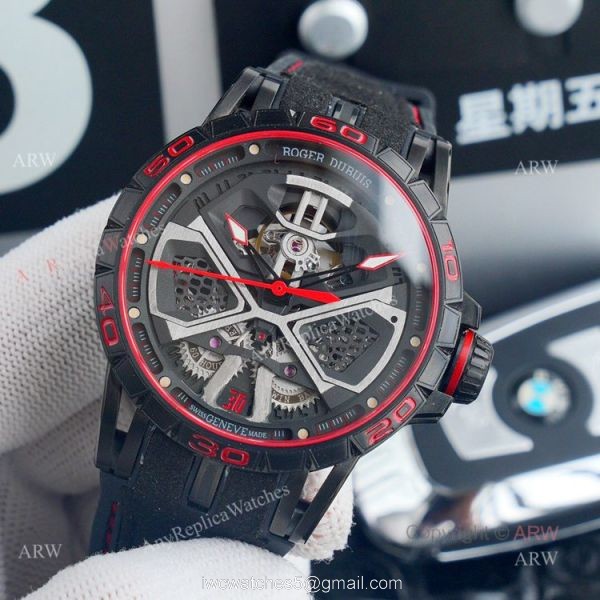 Ref RDDBEX0748 Replica Roger Dubuis Excalibur Huracan Automatic Watch 45mm 1
