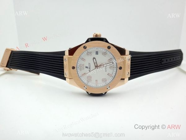 Copy Hublot Big Bang Rose Gold Women Watch 38mm Quartz 1