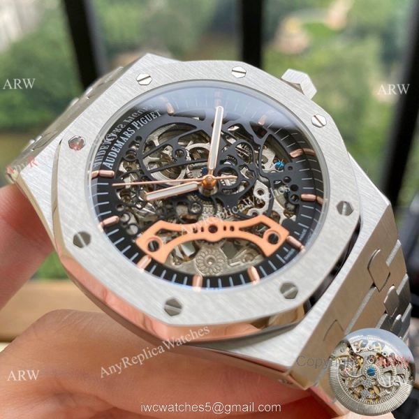 Audemars Piguet Royal Oak Skeleton Watch Stainless Steel 1
