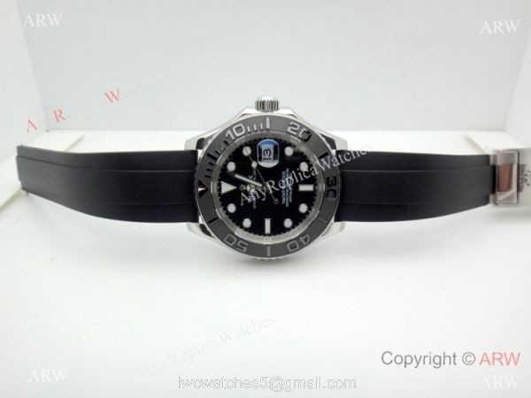 Rolex Yacht-Master Stainless Steel Oysterflex Strap 40mm 1