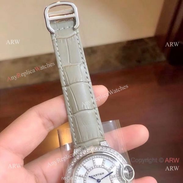 AAA Quality Cartier Ballon Bleu de 36mm Watch Diamond Case 1