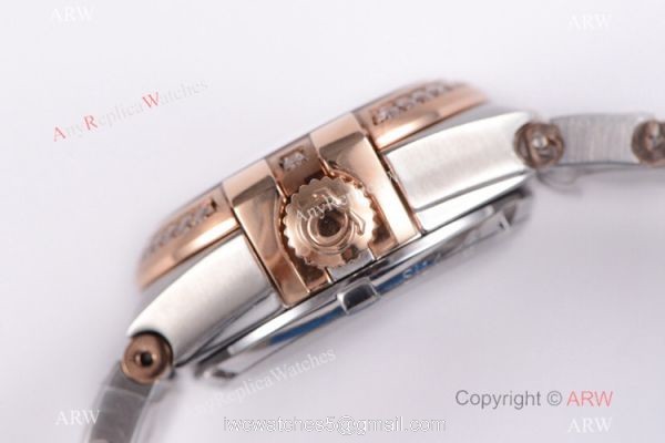 Omega Constellation 2-Tone Rose Gold 8521 Watch Super Clone 1