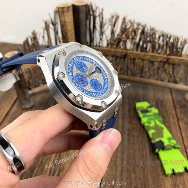 New Replica Audemars Piguet Michael Schumacher Watch Blue Dial Automatic 1