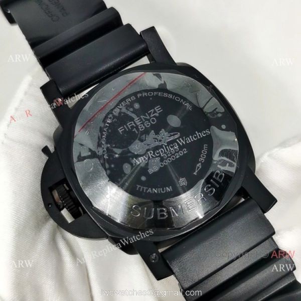 Replica Panerai Luminor Submersible 300m Blue and Black Watch 1