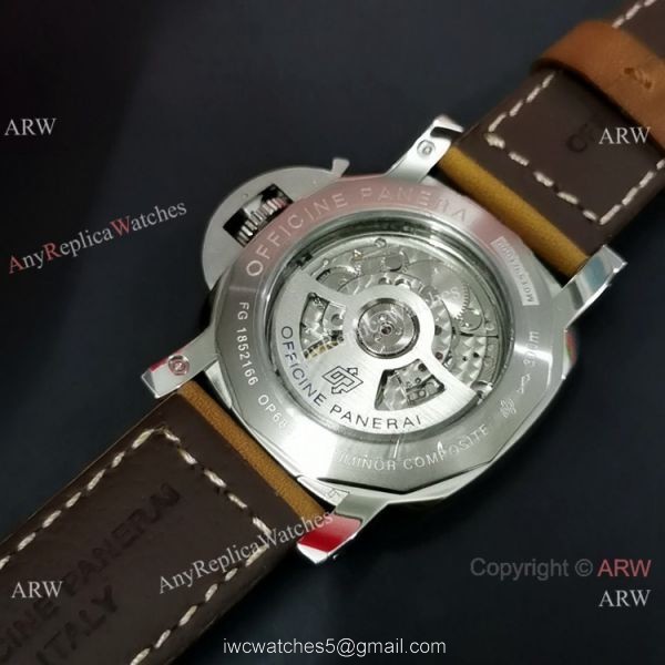 Replica Panerai Luminor Marina Automatic Men Watch PAM359 SS Black Dial 1