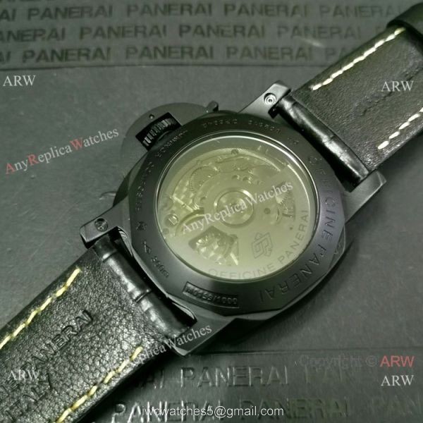 Best Replica Panerai Luminor GMT PAM00320 Watch Green markers 1