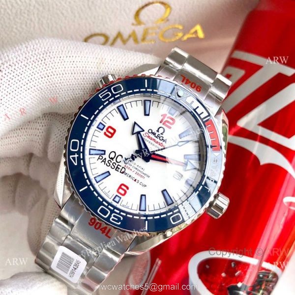 NEW Omega Seamaster Planet Ocean 600m Americas Cup Edition Copy Watch 1