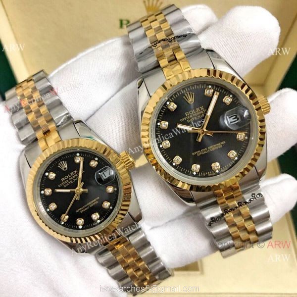 Low Price Rolex Datejust Jubilee Two Tone Lover Watch 36mm or 31mm 1