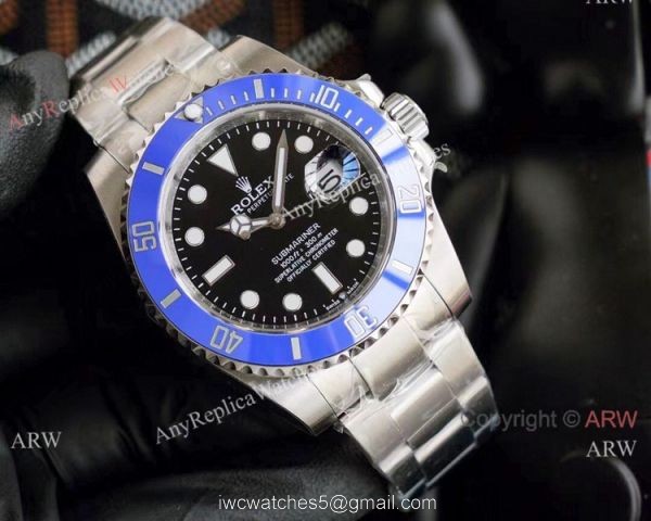 NEW UPGRADED Rolex Submariner Ref 126619lb Watch Blue and Black 1