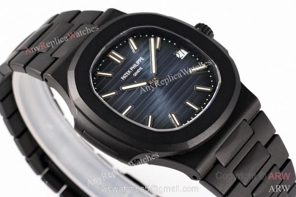 PPF Factory V4 1:1 Best Edition Patek Philippe Nautilus Copy Watch Blue Dial DCL Case 1