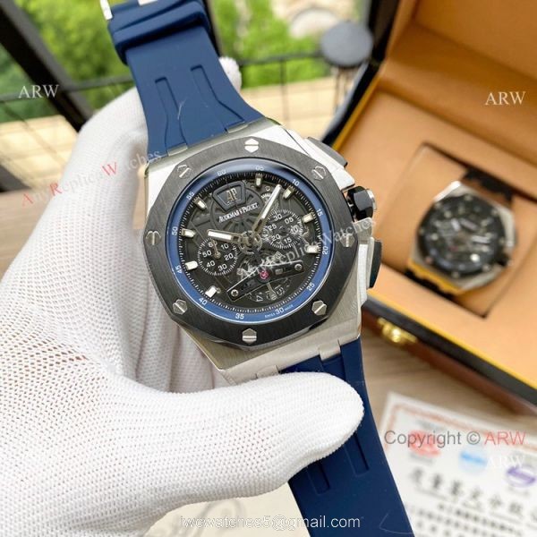 AAA Quality Audemars Piguet Royal Oak Skeleton Chronograph Watches 1