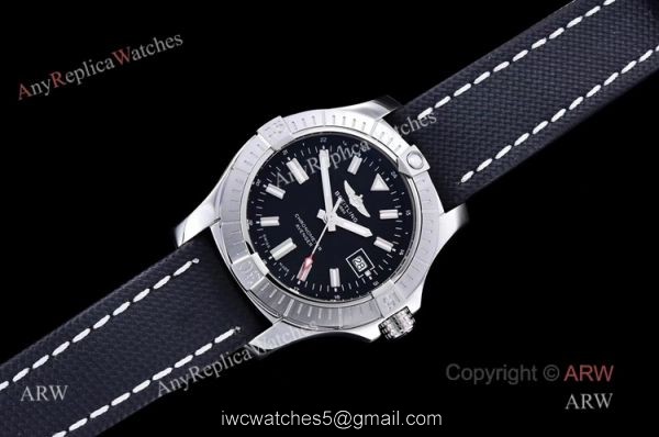 (GF) New Breitling Avenger Black Dial 43mm Automatic Watch Replica Asia 2824 1