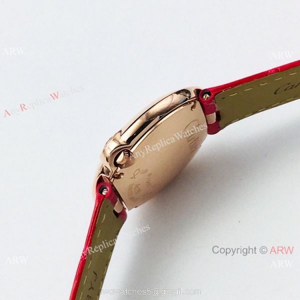 Super Clone Cartier Ballon Bleu De 30mm Watch Rose Gold Silver Dial 1