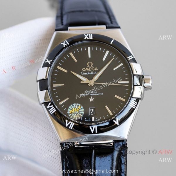 AAA Grade Swiss Clone Omega Constellation Gents Watch Yellow Gold 39MM 1