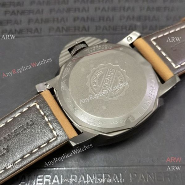 2020 New Panerai Luminor Marina 70th PAM1119 Watch Brown Leather Strap 1