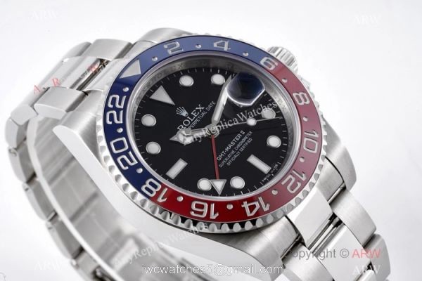 VR Factory V2 Version AAA Replica Rolex GMT-Master II Watch Oyster Band Pepsi Ceramic Bezel 1