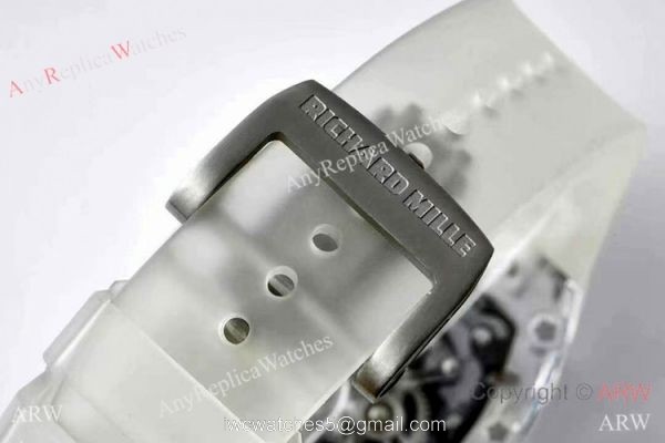 2020 New! True Double Tourbillon EUR Swiss Richard Mille RM 56-02 Sapphire Tourbillon Watch 55mm 1
