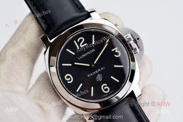 Replica Panerai Luminor Zero PAM 000 Black Dial With Paneai Logo Watch 44mm 1
