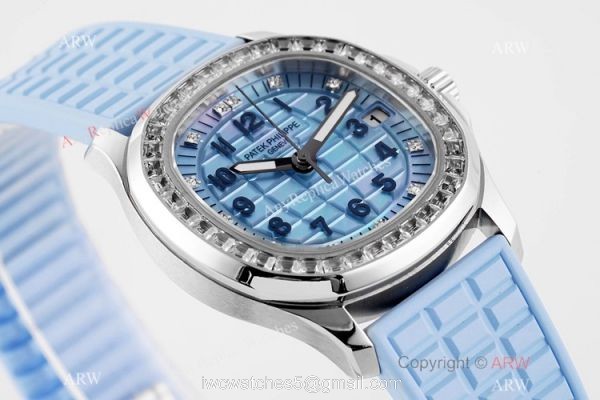 PPF Factory Patek Philippe Aquanaut Blue Version Watch Cal.324 Movement 1