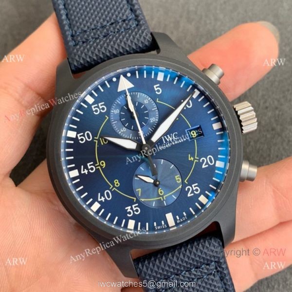 New Arrival! ZF Swiss IWC Blue Angels Pilots Copy Watch Chronograph 1