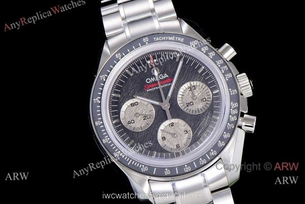 1-1 Best Replica OM Factory Omega Speedmaster Apollo 11 Watch Gray Sub-dials 1