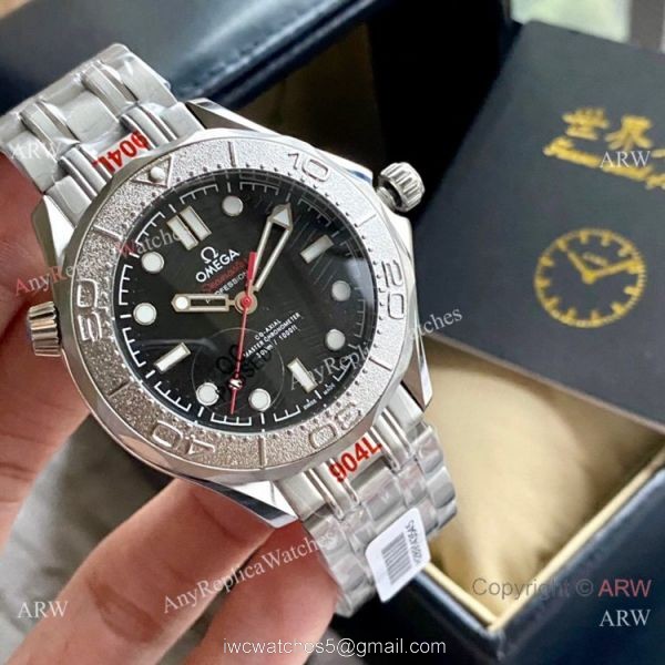 2021 New! Copy Omega Seamaster Diver 300m Nekton Edition Watch Stainless Steel 1