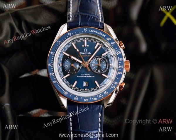 Best Replica Omega Speedmaster racing Watches White Dial Blue Dial 1