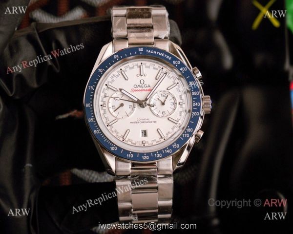 Best Quality Omega Speedmaster Racing Watches Two Tone Rose Gold 1