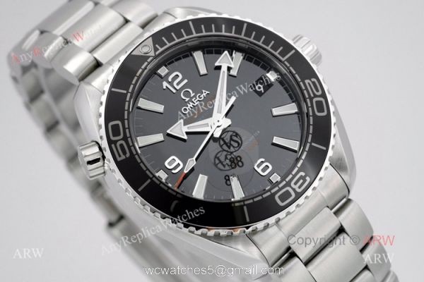 New Omega Seamaster Planet Ocean Ceramic 39.5mm Ladies Replica Watch With Black Dial 1